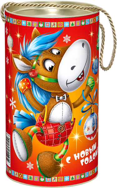 Новогодний подарок Туба Зверушки-игрушки 800 г