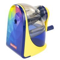 Точилка механическая BRAUBERG "MULTICOLOR", корпус с печатью